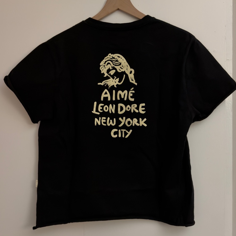 Aimé Leon Dore Cropped Graphic T-Shirt